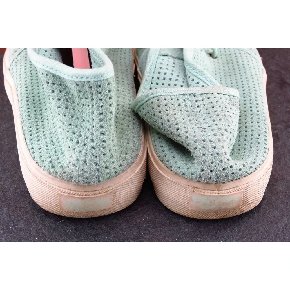 VANS Women Size 9.5 M‎ Blue Skateboarding Leather 721277